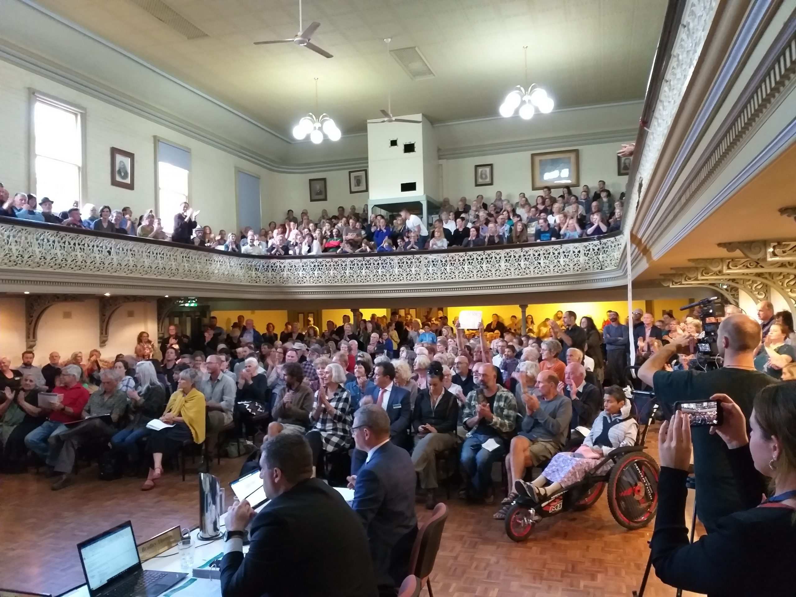 Perfect storm hits Daylesford Town Hall