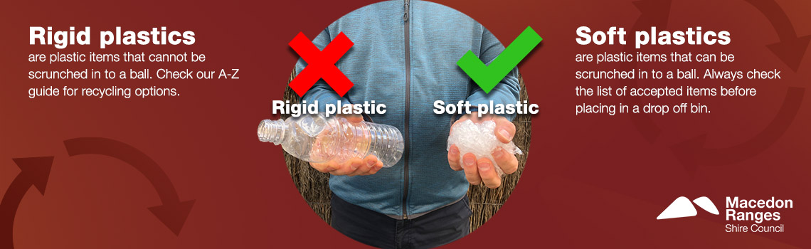 Recycle soft plastics                                        at your local transfer station